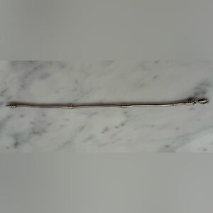 Pandora Snake Chain Charm Bracelet with Lobster Claw Closure. EUC.